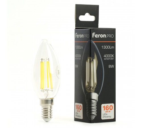 Светодиодная лампа Feron LB-1208 E14 8W 4000K 51248 Светодиодная лампа Feron LB-1208 E14 8W 4000K 51248