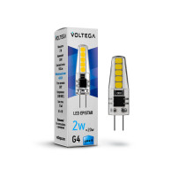 Лампа светодиодная Voltega G4 2W 4000K VG9-K1G4cold2W 7145