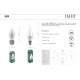 Лампа светодиодная Saffit SBC3709 Свеча на ветру E14 9W 4000K 55130