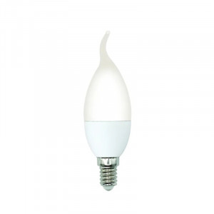 Лампа светодиодная Volpe E14 5W 3000K матовая LED-CW37-5W/3000K/E14/FR/SLS UL-00008799