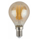 Лампа светодиодная Эра E14 9W 4000K F-LED P45-9W-840-E14 gold Б0047028