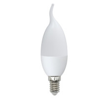 Лампа светодиодная (UL-00003809) Volpe E14 9W 3000K матовая LED-CW37-9W/WW/E14/FR/NR