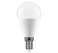 Лампа светодиодная Feron E14 15W 2700K груша матовая SBG4515 55209