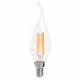 Лампа светодиодная Feron LB-718 Свеча на ветру E14 15W 6400K 38264