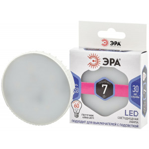 Лампа светодиодная Эра GX53 7W 6000K LED GX-7W-860-GX53 Б0048018