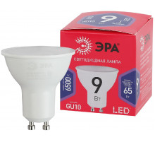 Лампа светодиодная Эра GU10 9W 6500K LED MR16-9W-865-GU10 R Б0045352