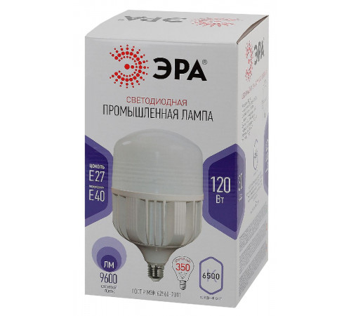 Лампа светодиодная Эра E40 120W 6500K LED POWER T160-120W-6500-E27/E40 Б0051794