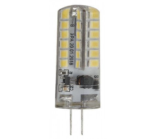 Лампа светодиодная Эра G4 3,5W 2700K LED JC-3,5W-12V-827-G4 Б0033195 Лампа светодиодная Эра G4 3,5W 2700K LED JC-3,5W-12V-827-G4 Б0033195