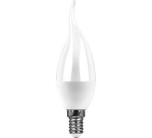 Лампа светодиодная Saffit SBC3713 Свеча на ветру E14 13W 4000K 55165