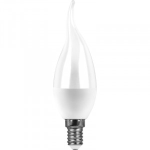 Лампа светодиодная Saffit SBC3713 Свеча на ветру E14 13W 4000K 55165