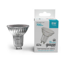 Лампа светодиодная Gauss Basic GU10 8W 4000K 10106282
