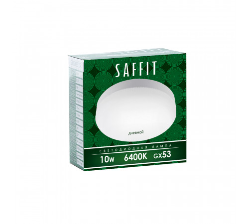 Лампа светодиодная Saffit SBGX5310 GX53 10W 6400K 55229 Лампа светодиодная Saffit SBGX5310 GX53 10W 6400K 55229