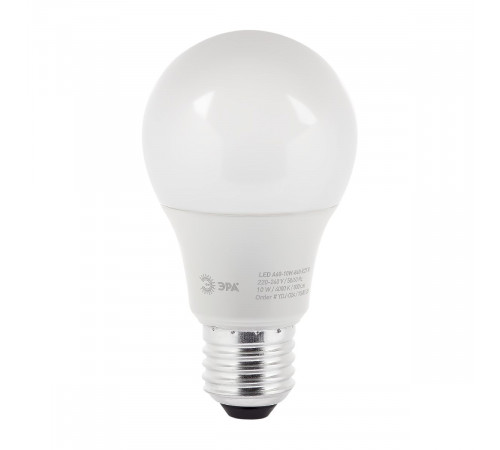 Лампа светодиодная Эра E27 10W 4000K LED A60-10W-840-E27 R Б0049635 Лампа светодиодная Эра E27 10W 4000K LED A60-10W-840-E27 R Б0049635