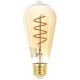 Лампа светодиодная Эра E27 7W 2400K F-LED ST64-7W-824-E27 spiral gold Б0047665