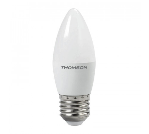 Лампа светодиодная Thomson E27 10W 3000K свеча матовая TH-B2023 Лампа светодиодная Thomson E27 10W 3000K свеча матовая TH-B2023
