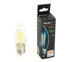 Светодиодная лампа Feron LB-1206 E27 6W 6400K 51240