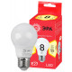 Лампа светодиодная Эра E27 8W 2700K ECO LED A55-8W-827-E27 Б0032095