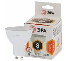 Лампа светодиодная Эра GU10 8W 2700K LED MR16-8W-827-GU10 Б0036728