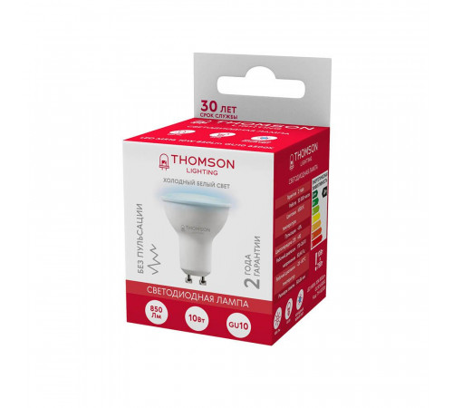 Лампа светодиодная Thomson GU10 10W 6500K TH-B2328 Лампа светодиодная Thomson GU10 10W 6500K TH-B2328