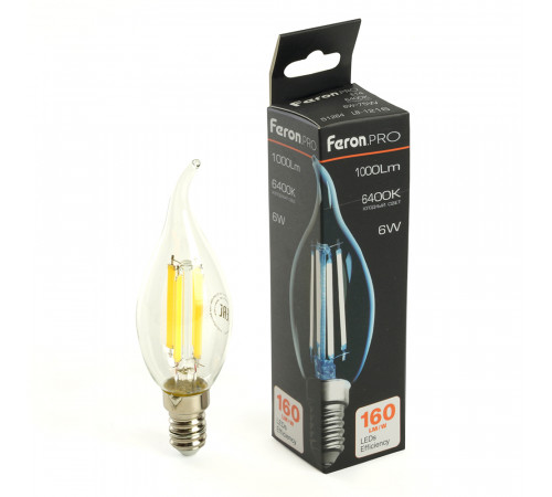 Лампа светодиодная Feron LB-1216 E14 6W 6400K 51264 Лампа светодиодная Feron LB-1216 E14 6W 6400K 51264