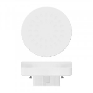 Лампа светодиодная (UL-00001670) Uniel GX53 6W 3000K матовая LED-GX53-6W/WW/GX53/FR PLZ01WH