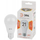 Лампа светодиодная Эра E27 21W 2700K LED A65-21W-827-E27 Б0035331