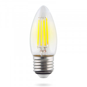 Лампа светодиодная Voltega E27 6W 4000К прозрачная VG10-C1E27cold6W-F 7029