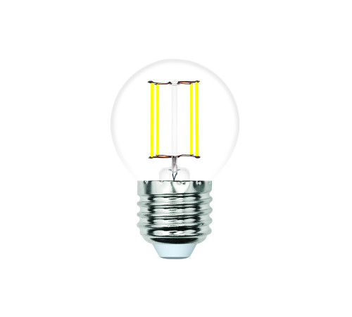 Лампа светодиодная Volpe LED-G45-5,5W/4000K/E27/CL/SLF UL-00008460