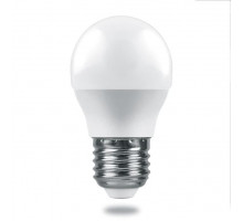 Лампа светодиодная Feron E27 6W 4000K шар матовый LB-1406 38069