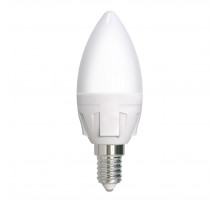Светодиодная лампа Uniel LED-C37 7W/6500K/E14/FR PLP01WH UL-00011014