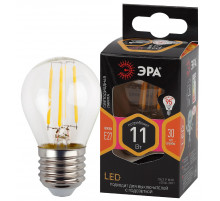 Лампа светодиодная Эра E27 11W 2700K F-LED P45-11w-827-E27 Б0047013