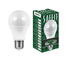 Лампа светодиодная Saffit SBA6010 шар E27 10W 4000K 55005