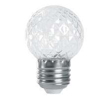 Лампа-строб Feron LB-377 шар прозрачный E27 1W 2700K 38208