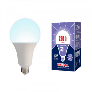 Лампа светодиодная Volpe Norma LED-A95-35W/6500K/E27/FR/NR картон UL-00005609