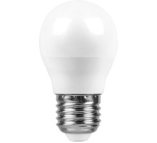 Лампа светодиодная Saffit SBG4513 шар E27 13W 6400K 55162