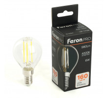 Лампа светодиодная Feron LB-1706 E14 6W 4000K 51257
