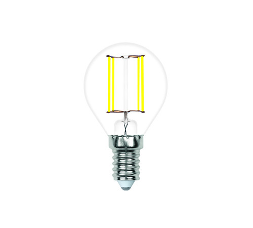Лампа светодиодная Volpe Optima LED-G45-4W/3000K/E14/CL/SLF UL-00008312 Лампа светодиодная Volpe Optima LED-G45-4W/3000K/E14/CL/SLF UL-00008312