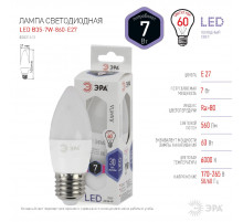 Лампа светодиодная Эра E27 7W 6000K LED B35-7W-860-E27 Б0031413