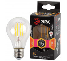 Лампа светодиодная Эра E27 15W 2700K F-LED A60-15W-827-E27 Б0046981