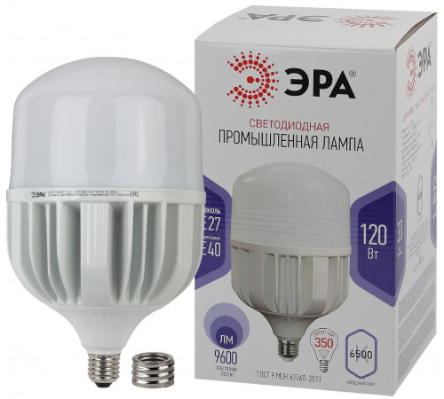 Лампа светодиодная Эра E40 120W 6500K LED POWER T160-120W-6500-E27/E40 Б0051794
