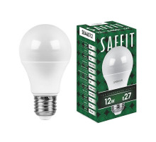 Лампа светодиодная Saffit SBA6012 шар E27 12W 6400K 55009