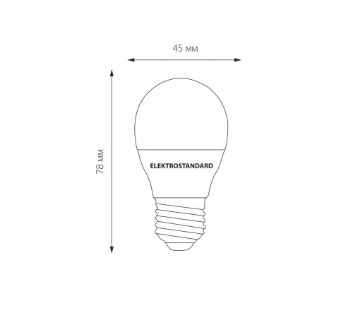 Светодиодная лампа Elektrostandard Mini Classic LED 7W 6500K E27 матовое стекло 4690389055270 Светодиодная лампа Elektrostandard Mini Classic LED 7W 6500K E27 матовое стекло 4690389055270
