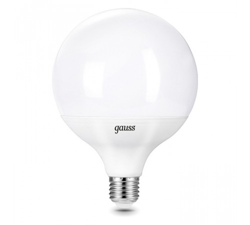 Лампа светодиодная Gauss E27 22W 6500K шар матовый 105102322 Лампа светодиодная Gauss E27 22W 6500K шар матовый 105102322