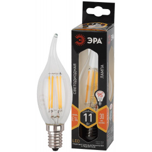 Лампа светодиодная Эра E14 11W 2700K F-LED BXS-11W-827-E14 Б0047001