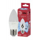 Лампа светодиодная Эра E27 6W 4000K ECO LED B35-6W-840-E27 Б0020621