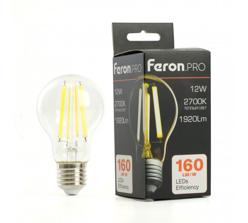 Светодиодная лампа Feron LB-1112 E27 12W 2700K 48895 Светодиодная лампа Feron LB-1112 E27 12W 2700K 48895