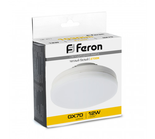 Лампа светодиодная Feron LB-471 GX70 12W 2700K 48300 Лампа светодиодная Feron LB-471 GX70 12W 2700K 48300
