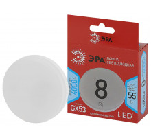 Лампа светодиодная Эра GX53 8W 4000K LED GX-8W-840-GX53 R Б0052657