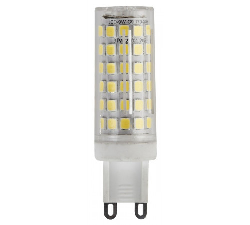 Лампа светодиодная Эра G9 9W 2700K LED JCD-9W-CER-827-G9 Б0033185 Лампа светодиодная Эра G9 9W 2700K LED JCD-9W-CER-827-G9 Б0033185