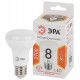 Лампа светодиодная Эра E27 8W 2700K LED R63-8W-827-E27 Б0020557